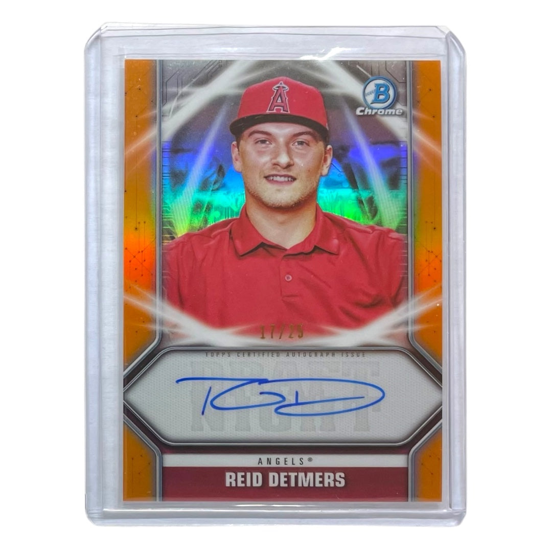 TOPPS MLBカード BOWMAN CHROME REID DETMERS ANGELS /29 #DNA-RD 中古 IT2