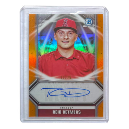 TOPPS MLBカード BOWMAN CHROME REID DETMERS ANGELS /29 #DNA-RD 中古 IT2