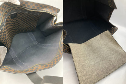 CELINE セリーヌ マカダム トートバッグ MC98/1 中古 D4
