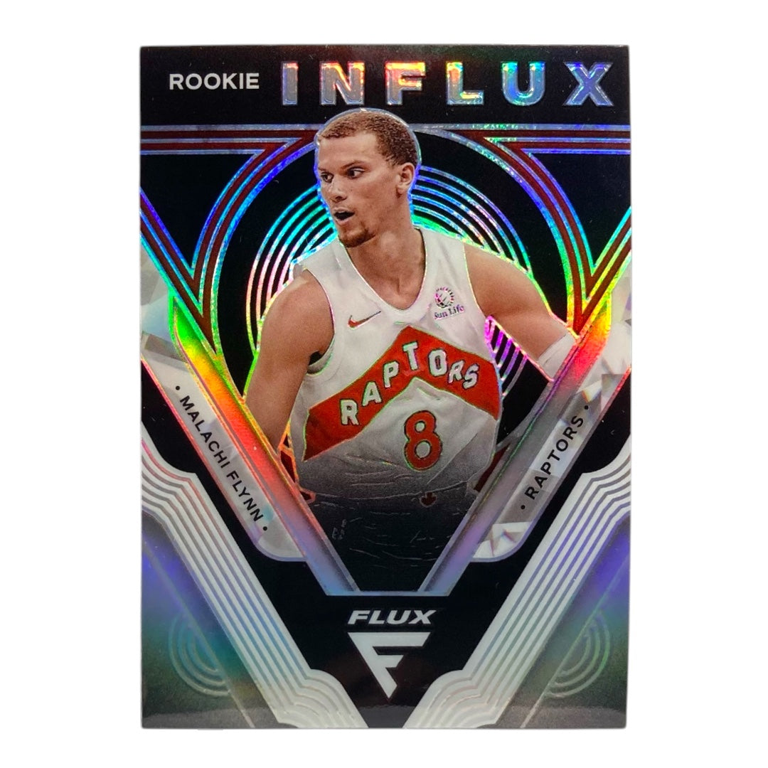 PANINI NBAカード FLUX PRIZM MALACHI FLYNN RAPTORS #25 中古 IT2