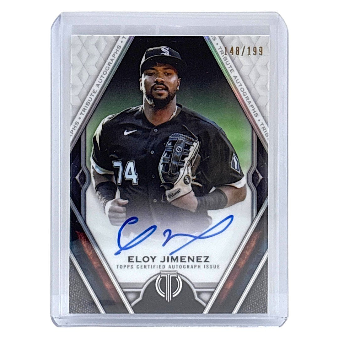 TOPPS MLBカード TRIBUTE ELOY JIMENEZ CHICAGO WHITE SOX /199 #TA-EJ 中古 IT1