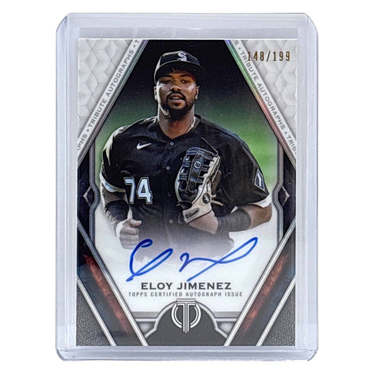 TOPPS MLBカード TRIBUTE ELOY JIMENEZ CHICAGO WHITE SOX /199 #TA-EJ 中古 IT1
