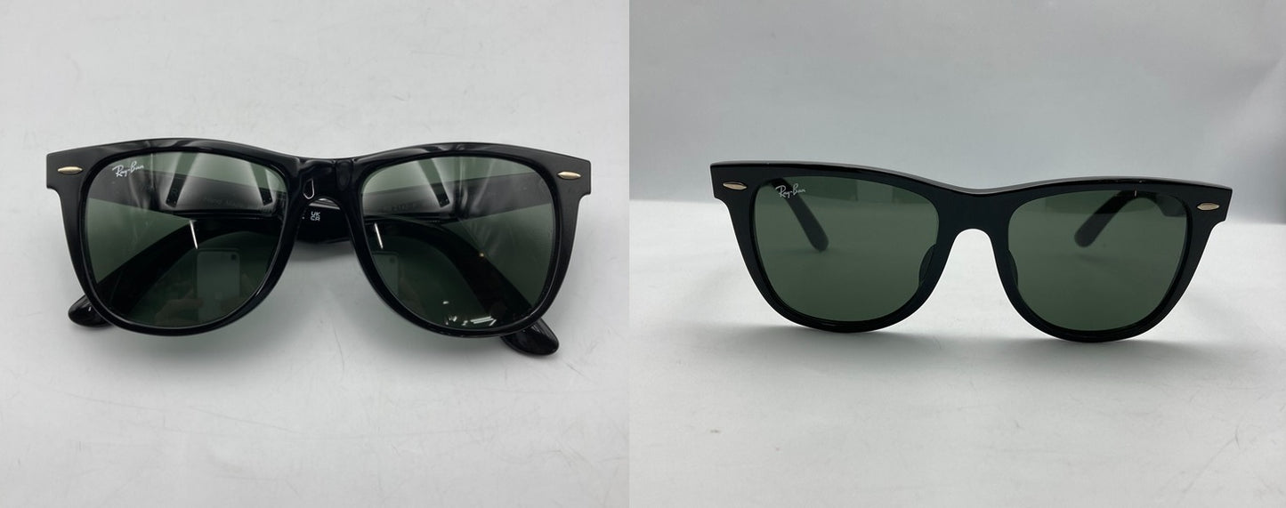 RayBan WAYFARER レイバン ウェイファーラー フルフィットモデル サングラス  RB2140-F 901 サイズ54 中古 D4