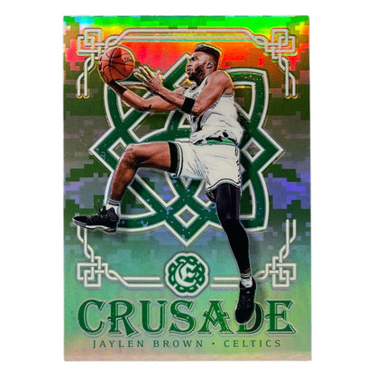 PANINI NBAカード EXCALIBUR PRIZM JAYLEN BROWN CELTICS #96 中古 IT2