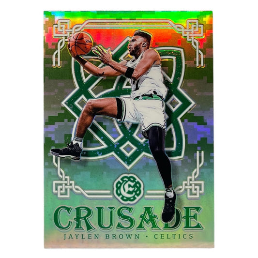 PANINI NBAカード EXCALIBUR PRIZM JAYLEN BROWN CELTICS #96 中古 IT2