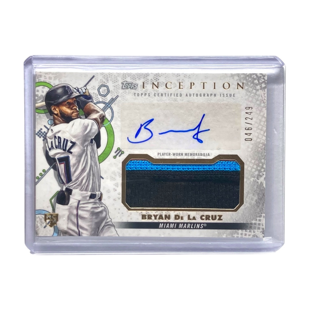 TOPPS MLBカード INCEPTION BRYAN DE LA CRUZ MARLINS 046/249 #IAP-BDC 中古 IT2