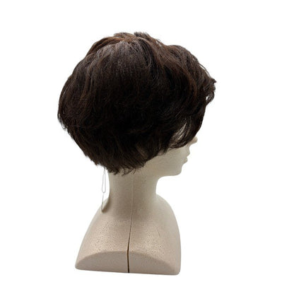 未使用品 MALIBUWIG マリブウィッグ HM-518HT ナチュラル 自然色 かつら ウィッグ レディース ショート 人毛100％ 中古 W４