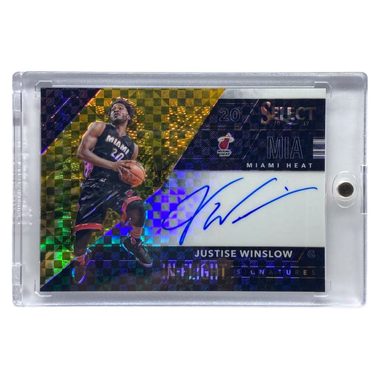 PANINI NBAカード SELECT PRIZM JUSTISE WINSLOW HEAT 03/10 #14 中古 IT2