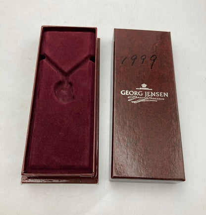 GEORG JENSEN ジョージジェンセン 1999年 ヘリテージ イヤーネックレス SV925 中古 D4