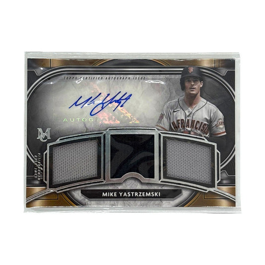TOPPS MLBカード MUSEUM COLLECTION MIKE YASTRZEMSKI SAN FRANCISCO GIANTS 092/299 #SPTRA-MY 中古 IT1