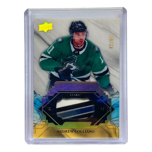 UPPER DECK NHLカード ENGRAINED ANDREW COGLIANO STARS 42/65 #R-AC 中古 IT2