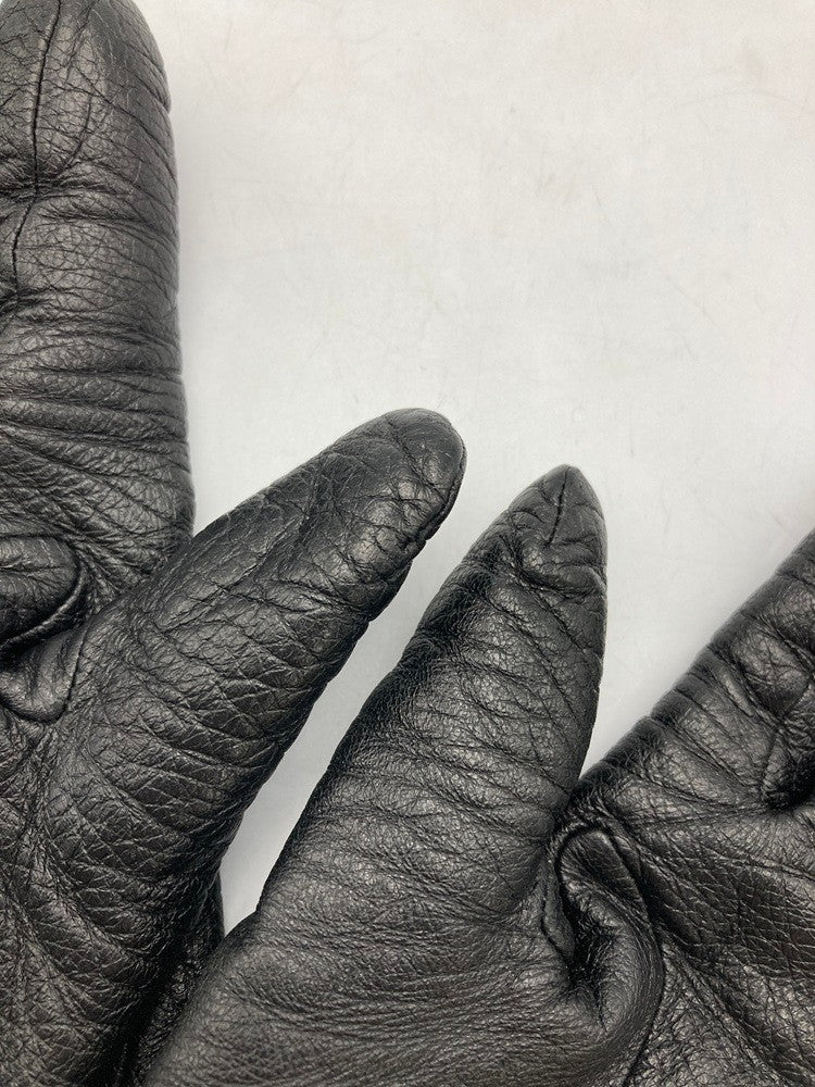 EMPORIO ARMANI エンポリオアルマーニ レザー 手袋 サイズM 中古 D4