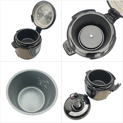 Wonder chef ワンダーシェフ e-wonder 家庭用 マイコン電気圧力鍋 3.0L 楽ポン 310095 (OEDC30) 中古 H4