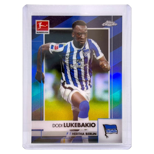 TOPPS サッカーカード CHROME DODI LUKEBAKIO HERTHA BERLIN /150 #9 中古 IT1