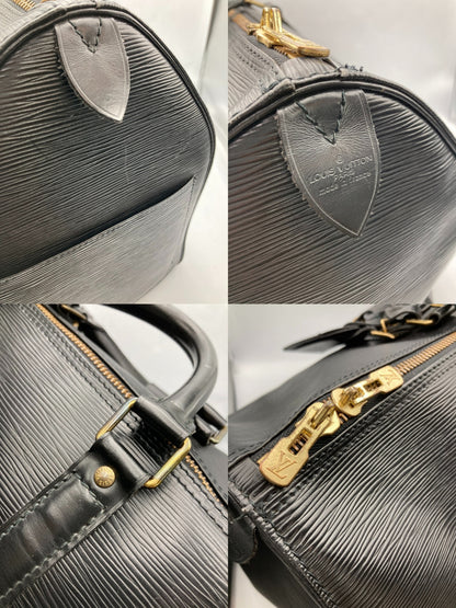 LOUIS VUITTON ルイヴィトン エピ キーポル50 M42962 ノワール 中古 D4