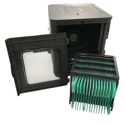 ショップジャパン ここひえR7 CCH7BKWS 冷風扇 防カビ抗菌フィルター搭載 ブラック 中古 Y1