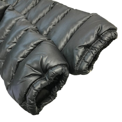 DUVETICA デュベティカ ダウンジャケット レディース ファー フード 細身 ショート丈 チャコールグレー 38サイズ 12934 中古 T1