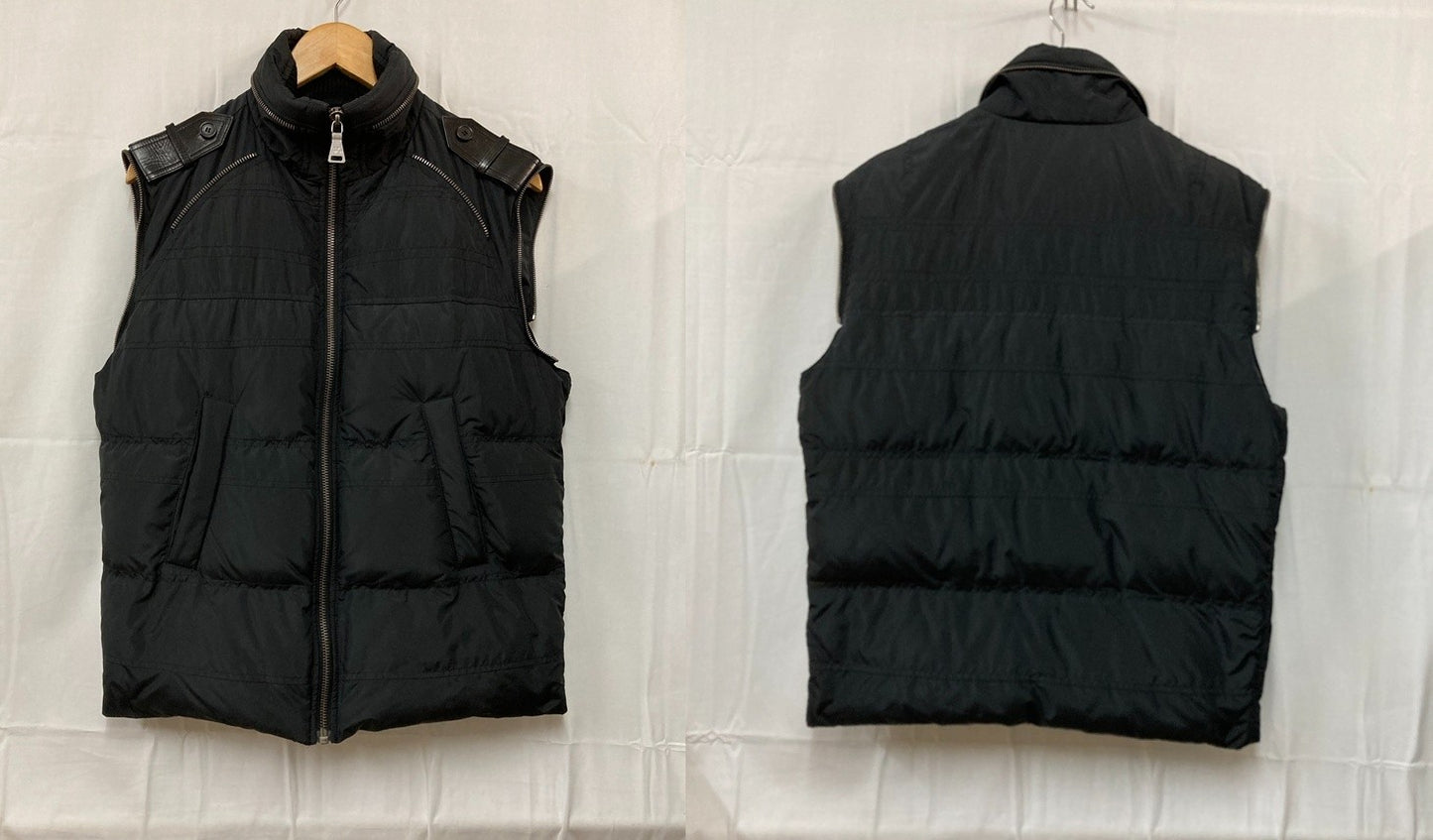 NEIL BARRETT ニールバレット PO ジップアップ 中綿ジャケット BSP22A16 サイズXS メンズ 中古 D4