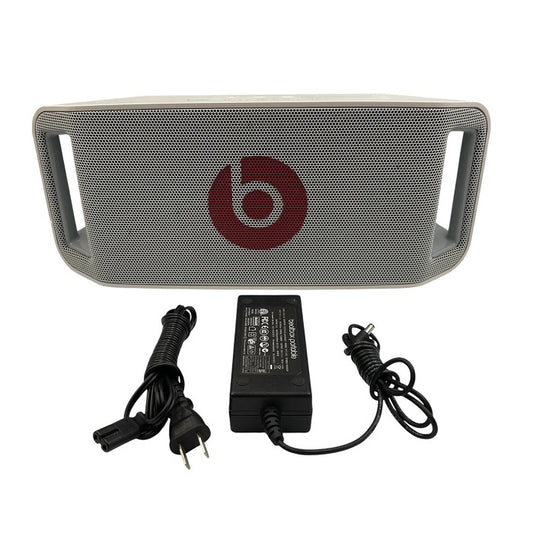 Beats By Dr. Dre Beatbox UPBB KS  ビーツ ビートボックスポータブル ブルートゥーススピーカー WH Bluetooth ワイヤレス 持ち運び 電池 中古R1