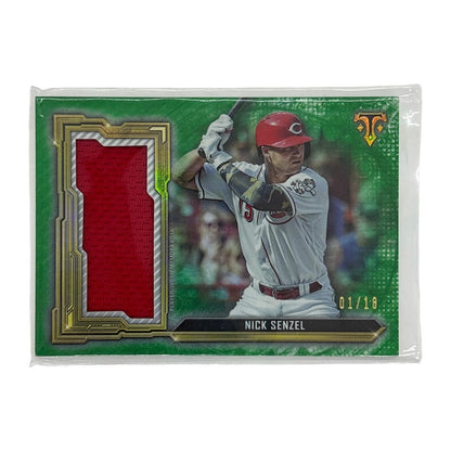 TOPPS MLBカード TRIPLE THREADS NICK SENZEL CINCINNATI REDS 01/18 #SJR-NSN 中古 IT1