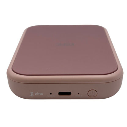 ジャンク品 canon スマホ専用ミニフォトプリンター iNSPiC PV-223-PK 写真用 ピンク キヤノン ワイヤレス 印刷 コンパクト 中古 W1