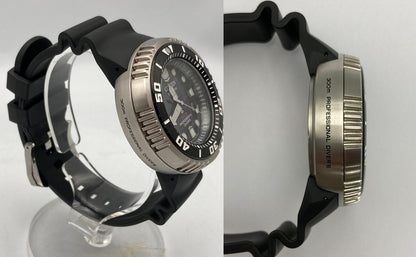 CITIZEN シチズン プロマスター MARINE-エコ・ドライブ プロフェッショナルダイバー 300m BN1024-01E 中古 D4