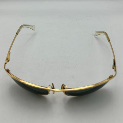 Ray-Ban レイバン サングラス 0RB3119M OLYMPIAN I DELUXE GOLD 日本 62 (FREE サイズ) 眼鏡 メンズ オリンピアン デラックス 中古 W４