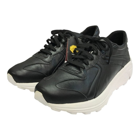 PREMIER SEVEN プレミアセブン KABUKU 2.0 スニーカー メンズ レザー 歌舞伎 Vibram 厚底 ビブラムソール ブラック 42サイズ(26.5～27.0cm) 中古 T1