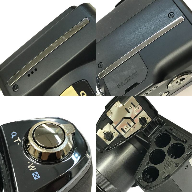 OLYMPUS オリンパス STYLUS デジタルカメラ ブラック 光学40倍ズーム 高倍率 広角22.4mm SP-820UZ BLK 中古 T1