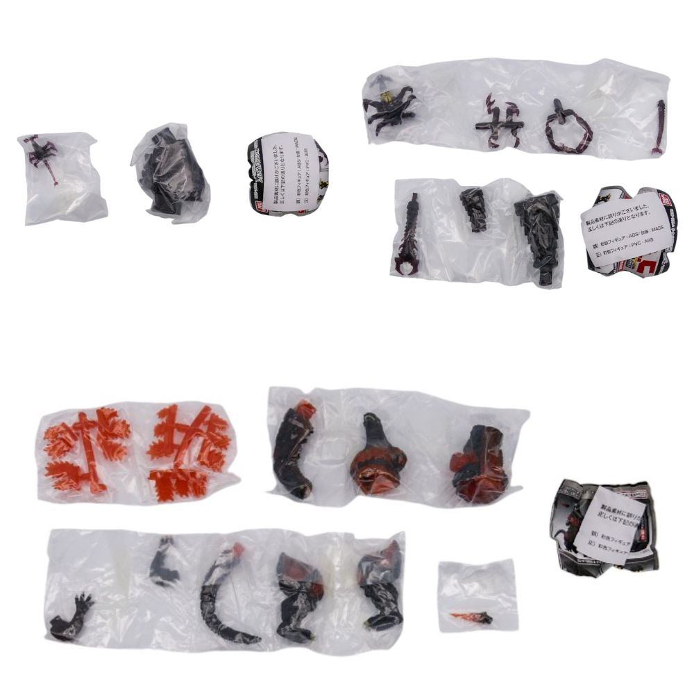 未使用品 BANDAI ガシャポン HGX ゴジラ 全7種 バーニングゴジラ&デストロイア 中古 a1