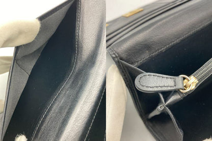 Vivienne Westwood ヴィヴィアンウエストウッド 型押し ロゴ 長財布  中古 D4