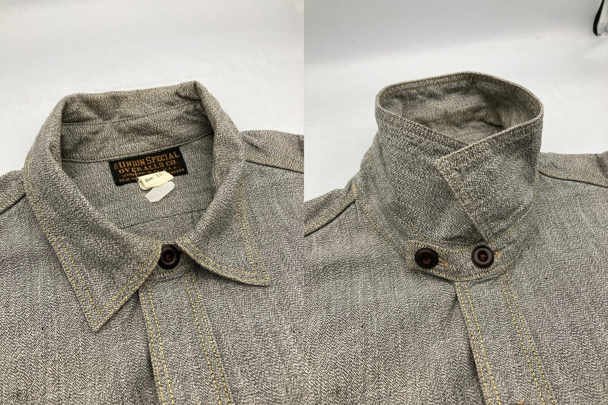 FREEWHEELERS フリーホイーラーズ Neal シャンブレー ワークシャツ サイズ15 メンズ 中古 D4