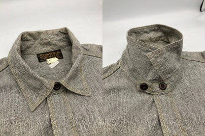 FREEWHEELERS フリーホイーラーズ Neal シャンブレー ワークシャツ サイズ15 メンズ 中古 D4