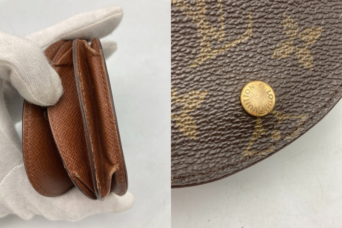 LOUIS VUITTON ルイヴィトン モノグラム ポルトモネグゼ M61970 中古 D4
