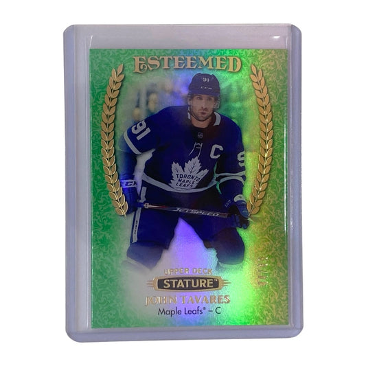 UPPER DECK NHLカード STATURE JOHN TAVARES MAPLE LEAFS #E-15 中古 IT2
