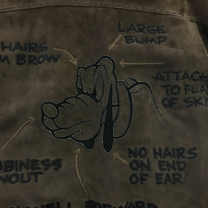 ICEBERG アイスバーグ プルート スエードジャケット アウター ディズニー かわいい キャラクター 中古 KW1