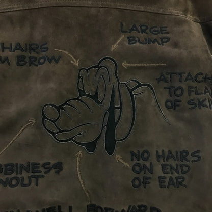 ICEBERG アイスバーグ プルート スエードジャケット アウター ディズニー かわいい キャラクター 中古 KW1