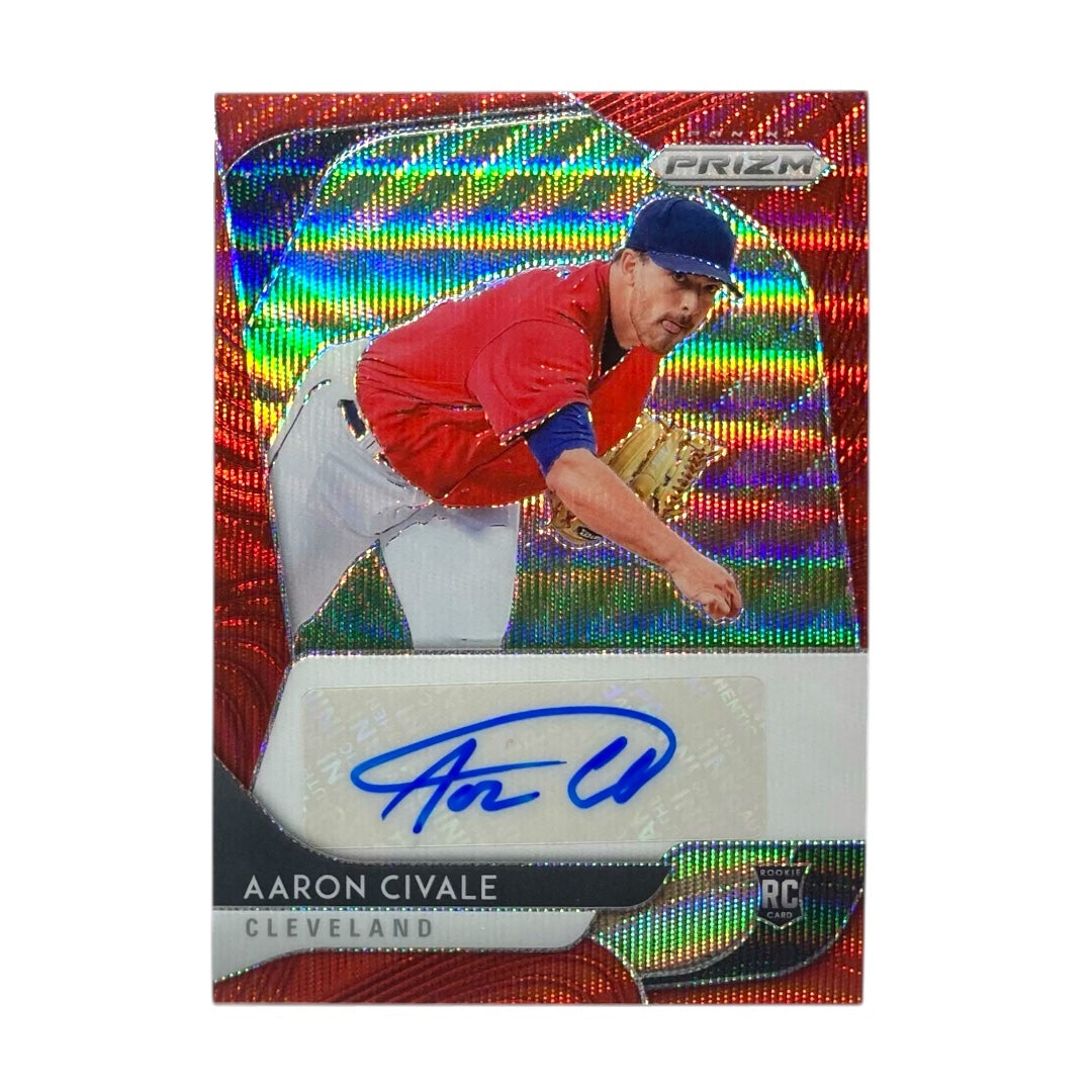PANINI MLBカード PRIZM AARON CIVALE CLEVELAND /75 #RA-AC 中古 IT2
