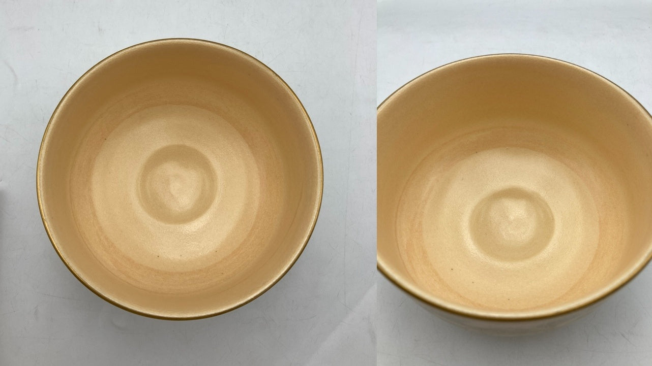 京都 泉涌寺 御紋章 菊 抹茶茶碗 中古 D4