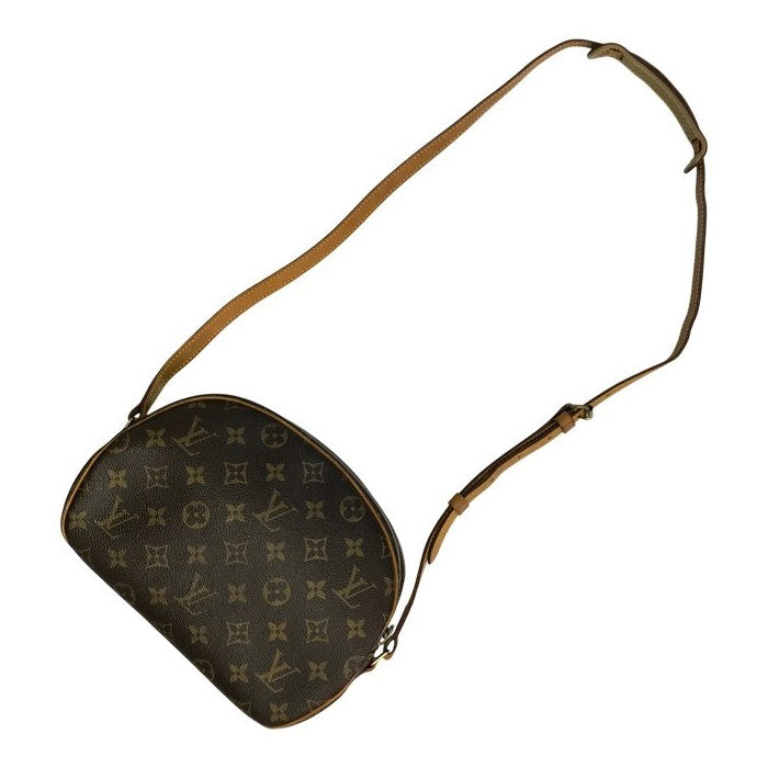 LOUIS VUITTON ルイヴィトン モノグラム ブロワ ショルダーバッグ レディース 斜め掛け 丸型 コンパクト ブラウン M51221 中古 T1