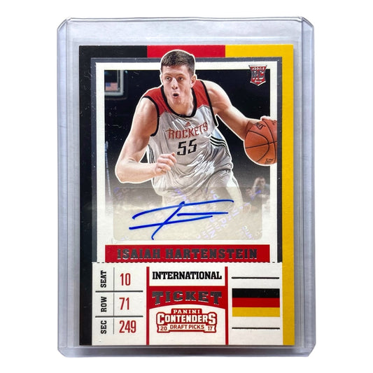 PANINI NBAカード CONTENDERS DRAFT PICKS ISAIAH HARTENSTEIN GERMANY #114 中古 IT2
