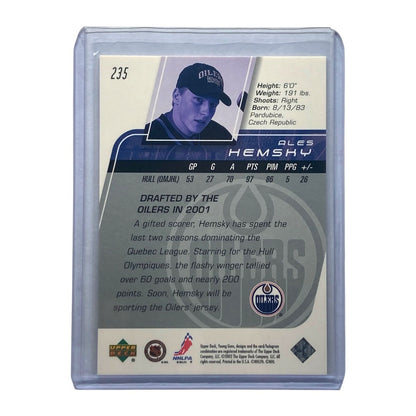 UPPER DECK NHLカード YOUNG GUNS ALES HEMSKY OILERS #235 中古 IT2