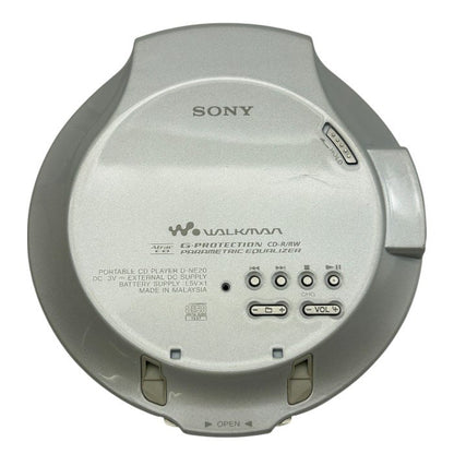 ソニー SONY CDウォークマン D-NE20S 家電 ポータブル オーディオ プレーヤー 中古 W1
