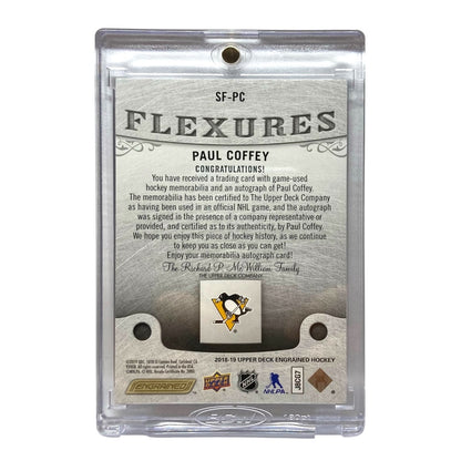 UPPER DECK NHLカード ENGRAINED PAUL COFFEY PENGUINS #SF-PC 中古 IT2