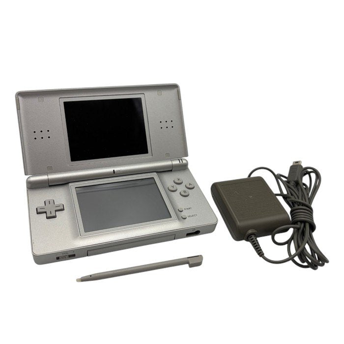 ニンテンドー NINTENDO DS Lite USG-001 グロスシルバー 任天堂 ゲーム機 ハード レトロ 中古 W４