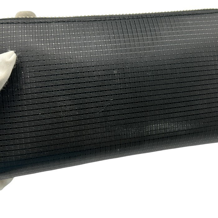 is/it イズイット レザー 長財布 メンズ レディース 大容量 ラウンドファスナー ダブルファスナー 中古 W４