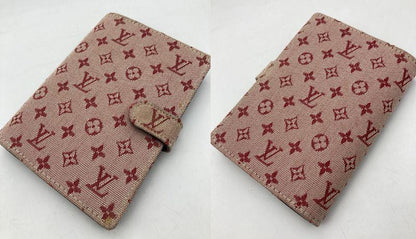 LOUIS VUITTON ルイヴィトン モノグラムミニ アジェンダPM 手帳カバー R20912 中古 D4