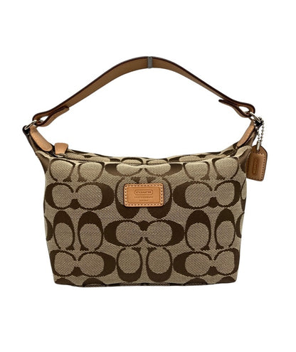 COACH コーチ シグネチャー ハンドバッグ/アクセサリーポーチ 中古 D4