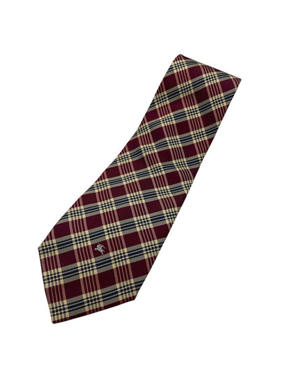 Burberry's バーバリーズ チェック柄 ネクタイ シルク100％ 中古 D4