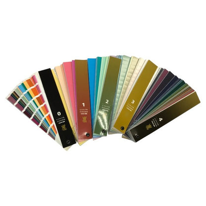 TOYO INK カラーファインダー 1050 色見本 木製パッケージ スリム コンパクト 中古 T1